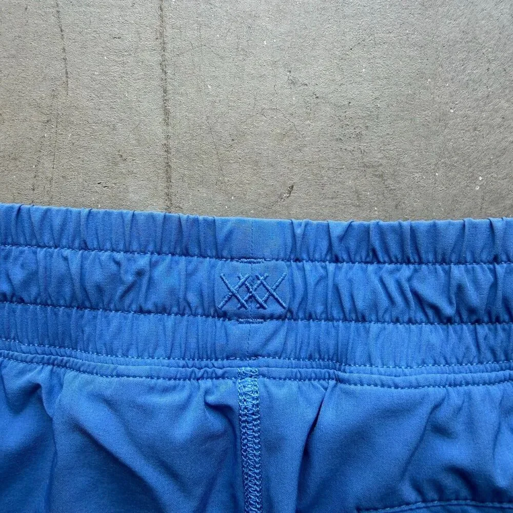Rhone Shorts Mens L Blue Mako Linerless Gym Drawstring 7